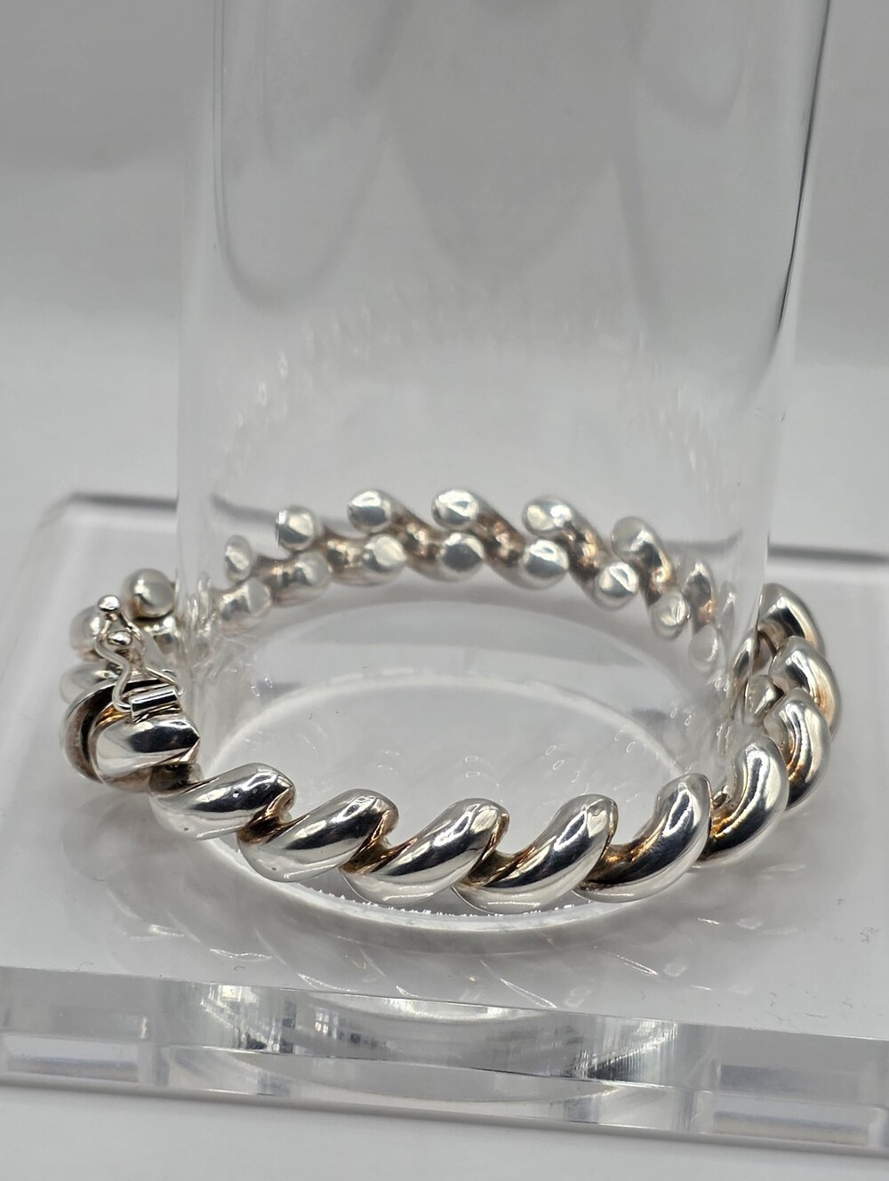 Twisted Rope Sterlng Silver Bracelet
